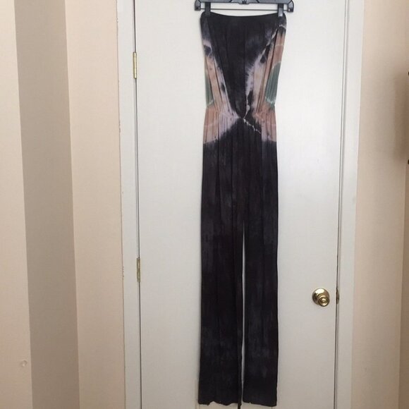 L LOVE TANJANE Strapless Jumpsuit AA11 3100 - Picture 1 of 7